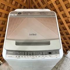 【愛品館江戸川店】日立8.0kg全自動洗濯機（2020年製）お問合せID:142-030711-007の画像