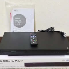 ★新品同様★LG 4K Ultra HD ブルーレイディスク™プレーヤー UBK80