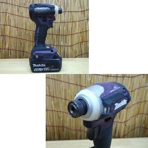 マキタ 18V 充電式インパクトドライバ TD172D オーセンティックパープル 純正バッテリー付 makita 電動工具 DIY☆ 