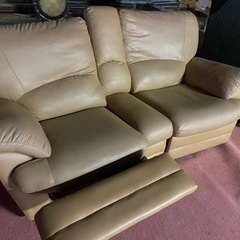 本革ソファー　の画像