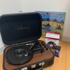 未使用 美品 レコードプレーヤー レコード針クリーナー レコード...