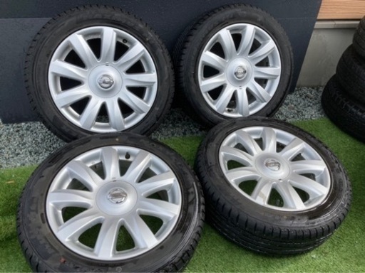 ?ティアナ日産純正アルミ（ENKEI）‼️215/55 R17‼️バリ溝サマータイヤ‼️?