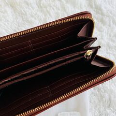 COACH　ジップ長財布の画像