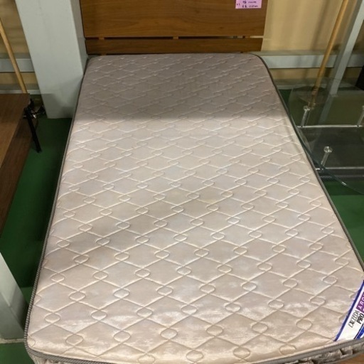 ★セミダブルベット★フレーム+マットレス★配達可能ですのでご相談下さい★B3