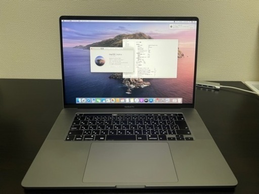MacBook pro 16インチ 2019 16GB  512GB
