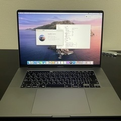 MacBook pro 16インチ 2019 16GB  512GB