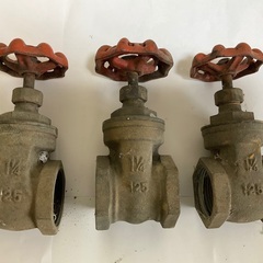 ゲートバルブ　1 1/4   125  中古品