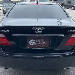 自社ローン　保証人不要　最大84回　頭金不要 レクサス LS460 バージョンS Iパッケージ　黒革エアーシート　サンルーフ （ブラック）の画像