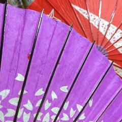 【お話し中】和傘　おこちゃま用　紙傘　２本おまとめの画像