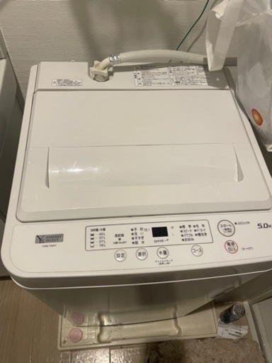 洗濯機 ヤマダセレクト 5.0kg