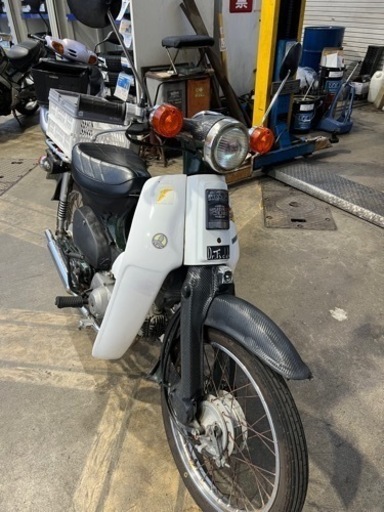 スーパーカブ50 12v 現状　即乗り　社外マフラー　抹消渡し