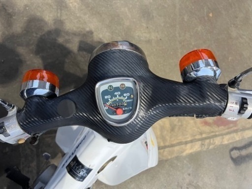 スーパーカブ50 12v 現状　即乗り　社外マフラー　抹消渡し