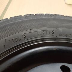 スズキエブリィ純正  鉄ホイール・タイヤ バラ売りの画像
