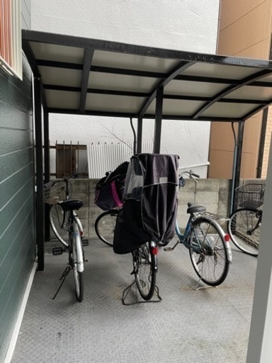 子ども乗せ自転車(前後チャイルドシートあり)