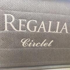 レガリア　サークレット　キングスダウン　ワイドダブルロング　大塚家具　マットレスの画像