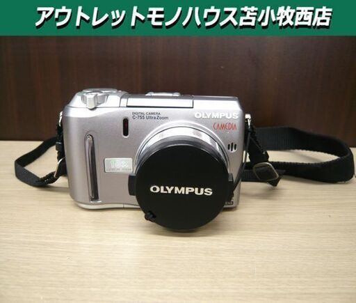 OLYMPUS CAMEDIA C-755 Ultra Zoom デジタルカメラ オリンパス 動作品 苫小牧西店