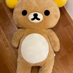 りらっくま特大ぬいぐるみの画像