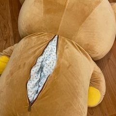 りらっくま特大ぬいぐるみの画像