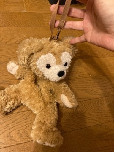 ディズニー ダッフィー ストラップ付きポーチ