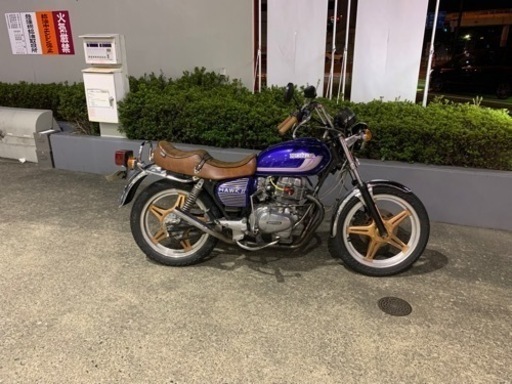 CB250T 希少な卵型エンジン、ヤカンタンク