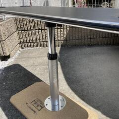 キャンピングカー ハイエース/キャラバン等 （セカンドor荷室）ドリンクホルダー4つ テーブル 昇降式 ワンポール 車中泊 の画像