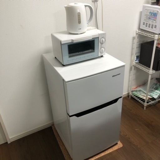 【冷蔵庫\u0026トースター\u0026電子ケトル】早い者勝ち