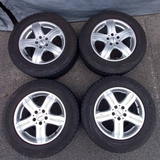 【中古品】17インチ 中古ホイール & おまけスタッドレスタイヤ ベンツMLクラスなど
