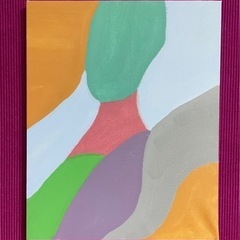 アクリル画キャンバス