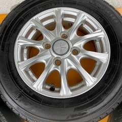 軽トラ　軽バン　アルミホイール4本セット　19年　山ありですの画像