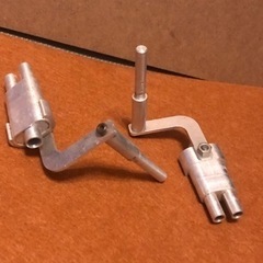 旧車RCエンジンカー自作アルミ削り出し4本出しマフラーの画像