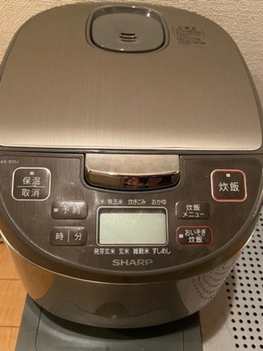 【10月限定】SHARP 炊飯器\u0026米びつセット