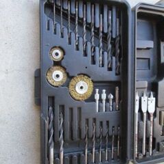 ★売却済み★ドリル工具の残骸　一式（中古品です。）の画像