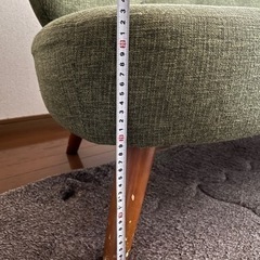 北欧風2人掛けソファ⭐︎グリーン⭐︎の画像