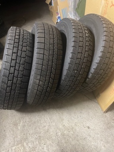 溝有り！スタッドレス！ダンロップWINTEMAXX WM01軽自動車用