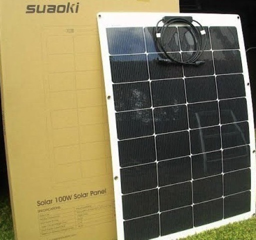 【100Wソーラーパネルが7,000円！】フレキシブルソーラーパネル100W×1枚あたり