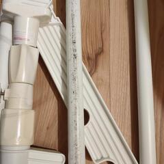 アイリスオーヤマ 洗濯物干し110~190cm MW-190NR ホワイトの画像