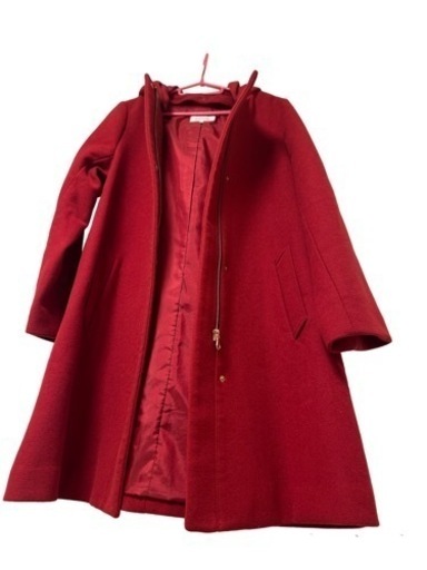美品　GLOBALWORK コート赤色