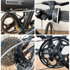 【お得セット】DAHONダホン折りたたみ自転車SPEEDP8 8段変速20インチの画像
