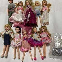 リカちゃん人形大量、10体セット