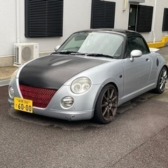 コペン　希少の5MT 車検6年４月　リビルトエンジン　車高調　ワ...