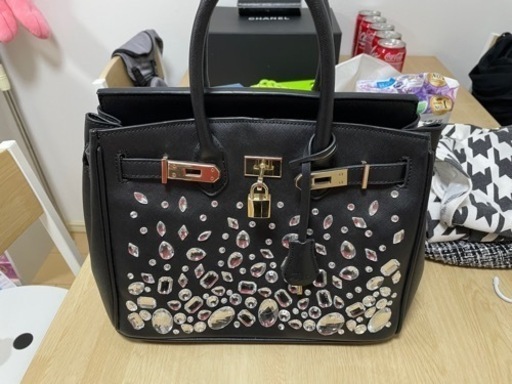 DURAS ビジューハンドバッグ