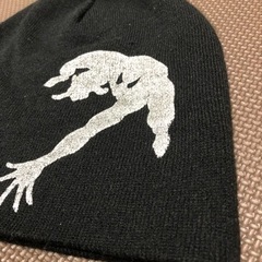 ニット帽 スパイダーマン　ユニバ　限定品　ユニバーサルスタジオジャパンの画像