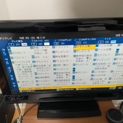 2010年製日立32V液晶テレビ