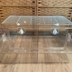 受取者決まりました。【美品（画像あり）】小動物用ゲージ（used）の画像