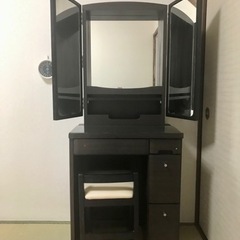 ニトリ　三面鏡ドレッサー　お値下げしました