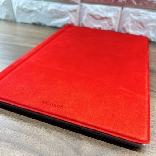 【美品】赤Surface Pro 4☘爆速SSD搭載☘Corei5☘office