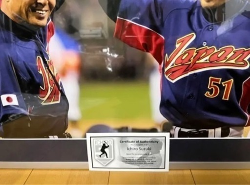 ☆ラスト1枚☆2006 WBC優勝 王貞治監督 & イチロー直筆サイン ポスター