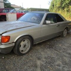 ベンツ-126.-500SEC書類付きレストア-ベース車-スペア...