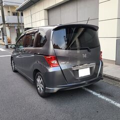 フリード1.5　FLEXエアロ　H22　車検5/1　走行114000ｋ　社外ＨＤＤナビ＆フルセグＴＶ＆カラーバックカメラ　黒革調シートカバー　左側パワースライドドア　純正エアロ＆15ＡＷ　キセノン　1オーナー　5人乗の画像