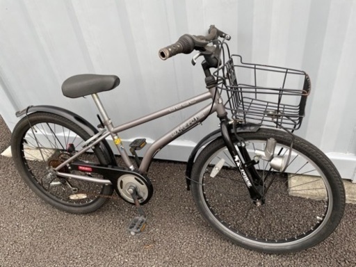 中古自転車 6段変速24インチノーマルLEDライト 軽整備済み 安い 防犯登録 町田市 麻生区 神奈川 009ky